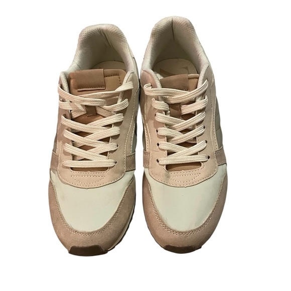 Zara Shoes - Zara‎ Cream and Tan Women's Sneakers